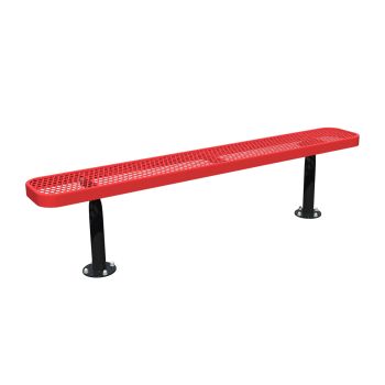 UltraLeisure Style Park Bench Without Back - Surface Mount