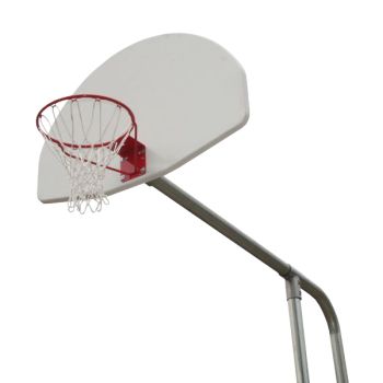 Extended Length Basketball Backstop