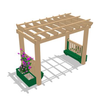 6 Feet Garden Arbor