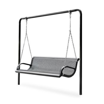 Modern Style Park Bench Swing