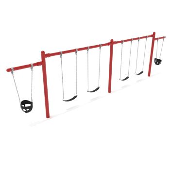 Elite Series 2 Bay – 2 Cantilever Single Post Swing - Surplus
