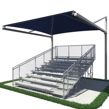 Suspended Cantilever Bleacher Shade