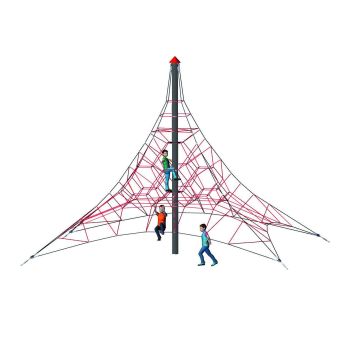 4-Sided Spider Pyramid Net Climber 6-4