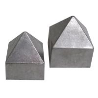 Square Post Pyramid Rain Cap