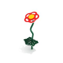 Freestanding Flower Stepper with Leaf