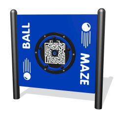 Freestanding Ball Maze Panel