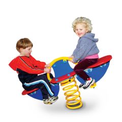 Duo Spring Rider with Two Children