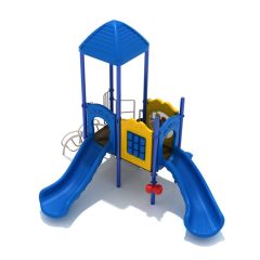 Alpha Beta Gamma Play Structure Front View