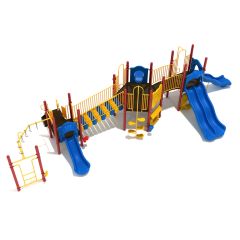 Five of Hearts Play Structure Front View
