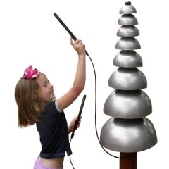 Pagoda Bells with Child