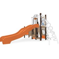 Panther Recycled Playsystem - Front View