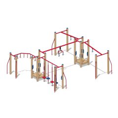 Pioneer Recycled Playground Fitness Course 