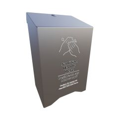 Hand Sanitizer Holder Add-On (Compatible with 42 oz. lever and automatic dispensers)