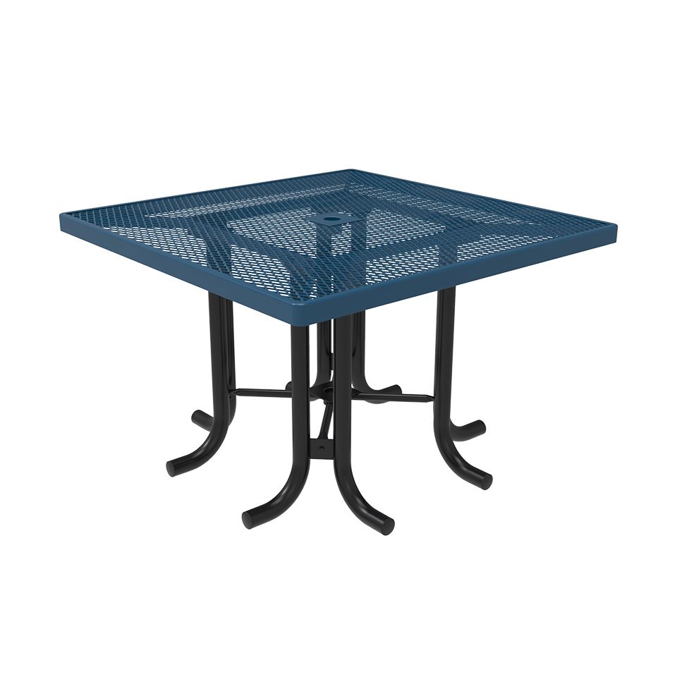 Expanded Metal Square Patio Table