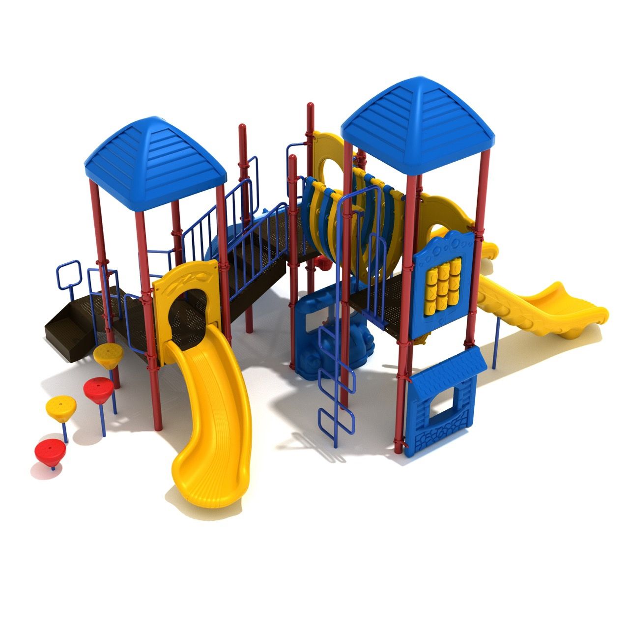 Two-Top-Khamun Playground System Primary Front View
