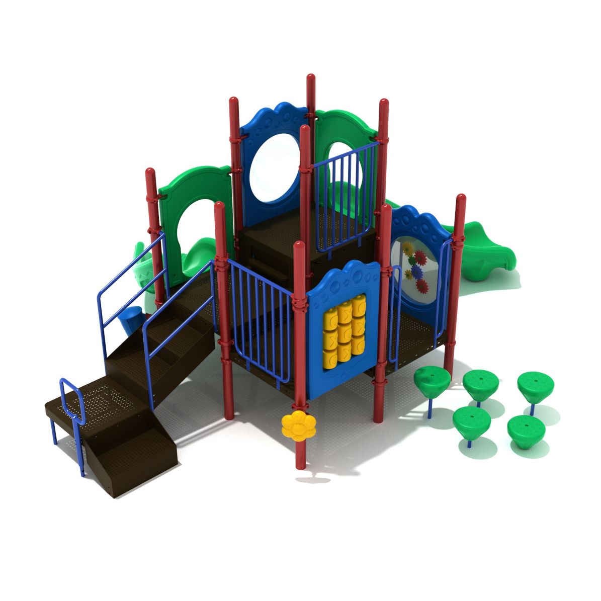 Fabulous Four Playground Front View