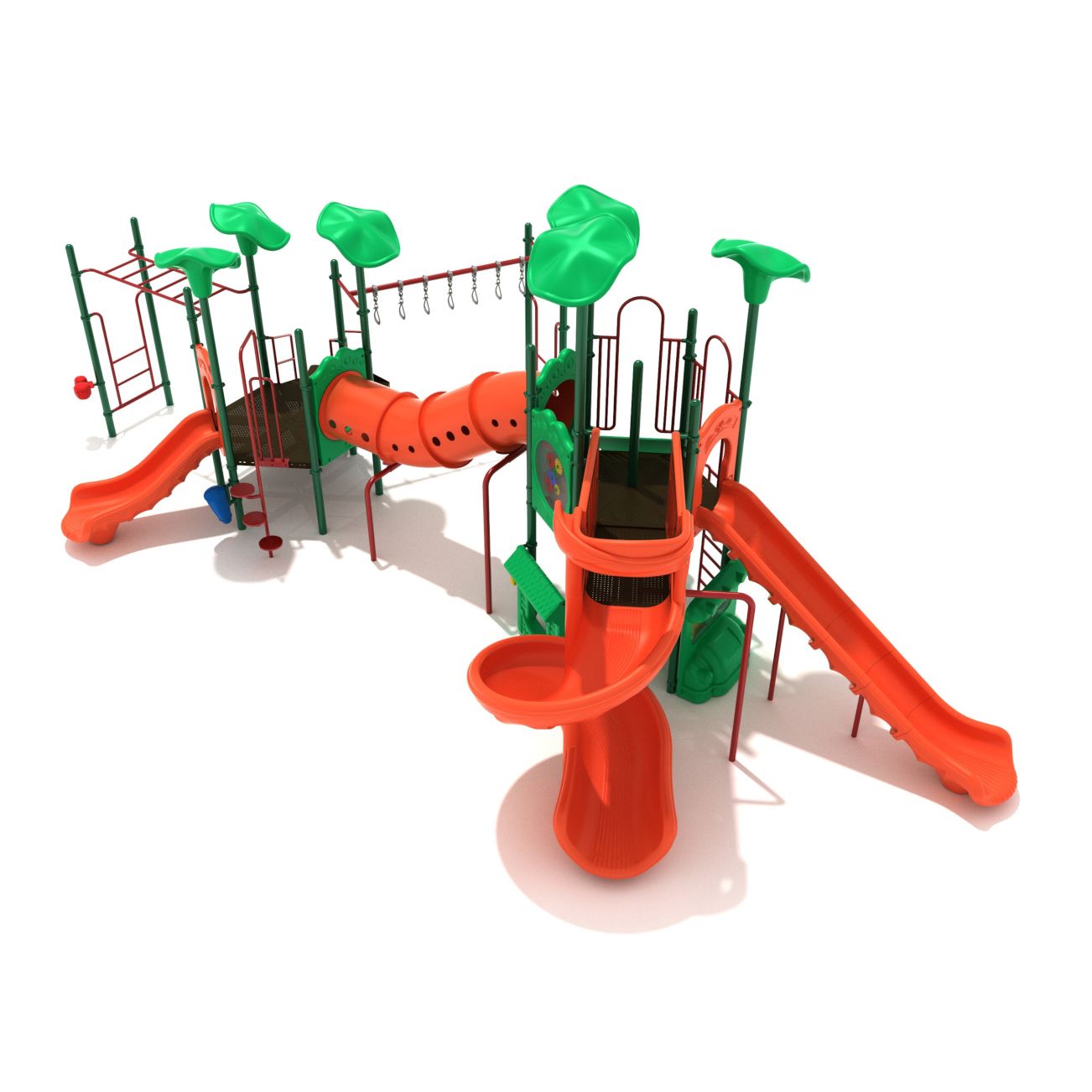 Carrot Crop Play Structure Front View