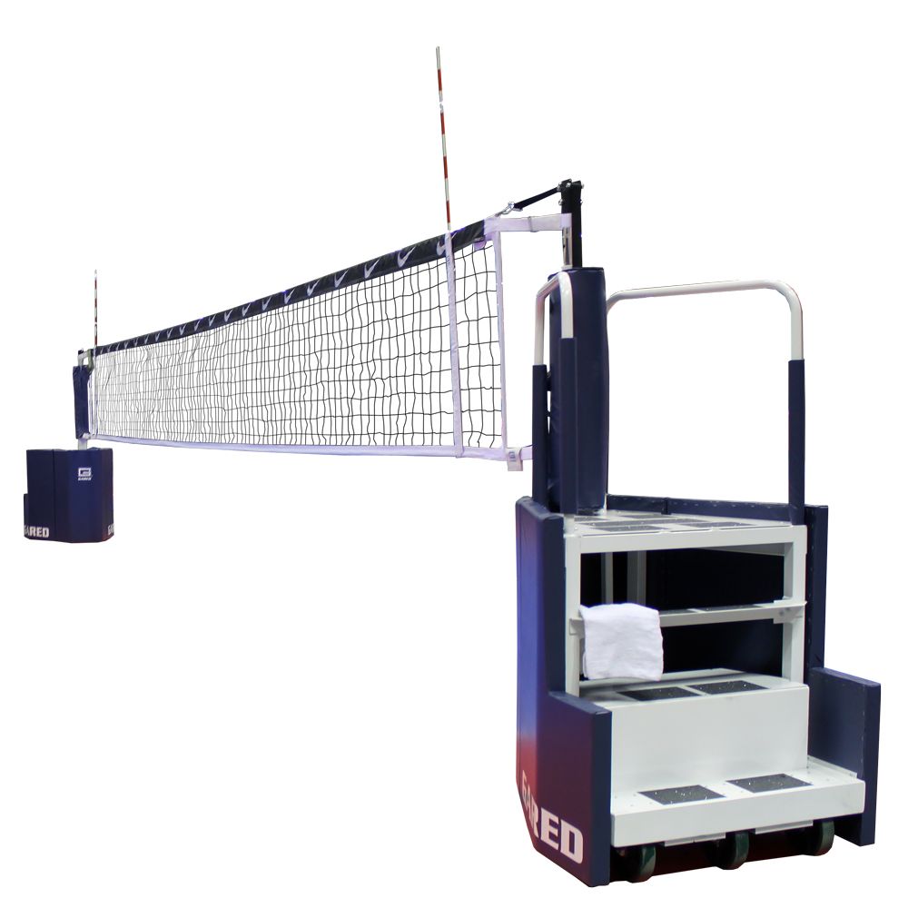GoCourt Portable Volleyball System with Referee Stand