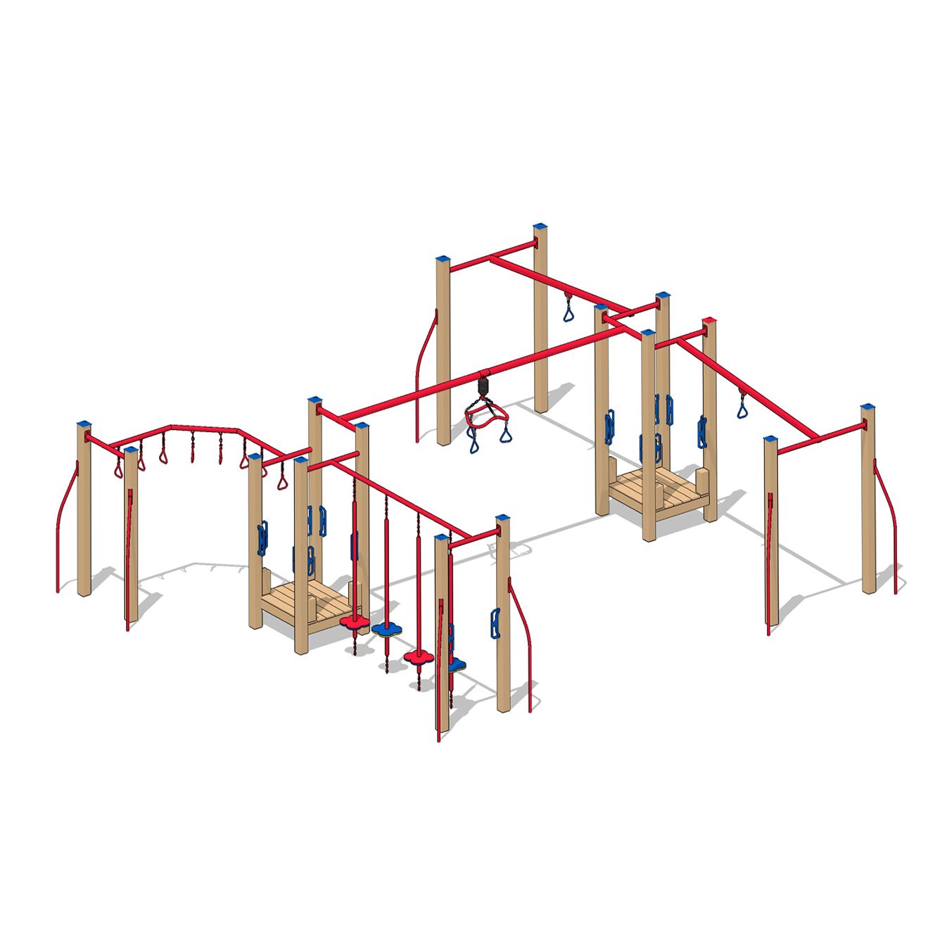 Pioneer Recycled Playground Fitness Course 