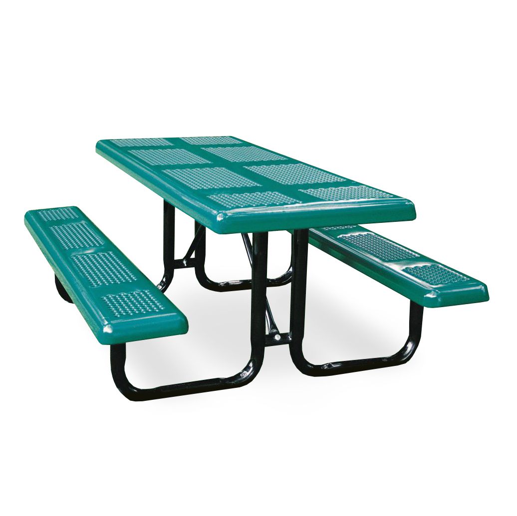 Perforated Rectangular Portable Table